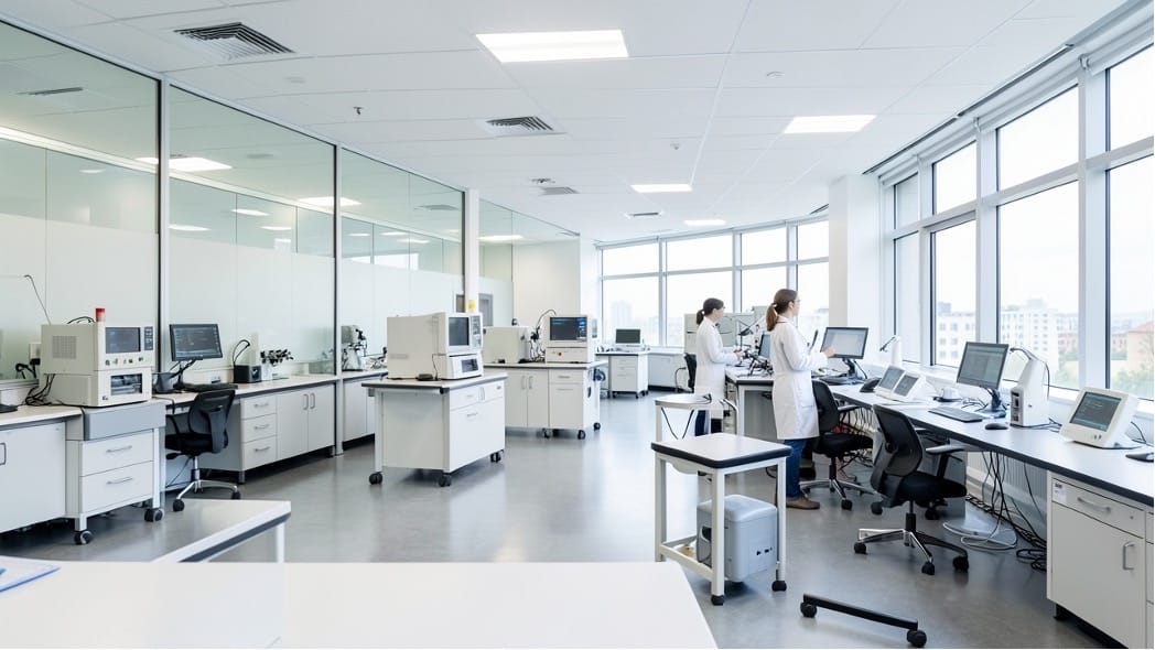 tıbbi laboratuvar kurulumu