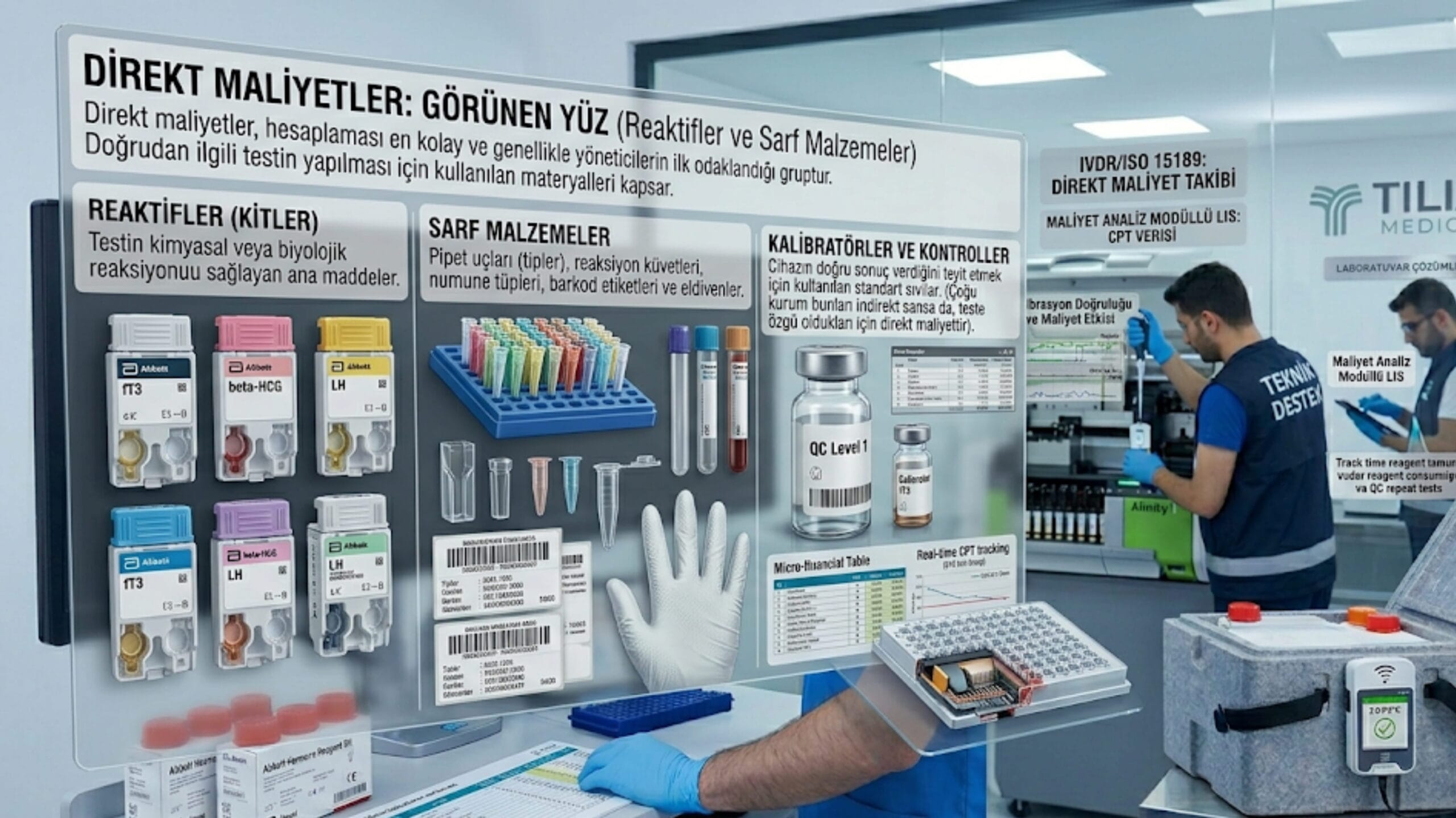 direkt maliyetler scaled Test Başına Maliyet (CPT) Hesaplama: Sağlıkta Kapsamlı Rehber